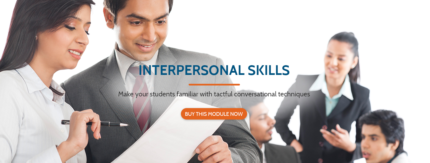 Interpersonal skills training
